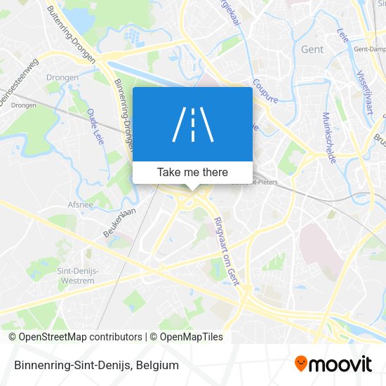 Binnenring-Sint-Denijs map