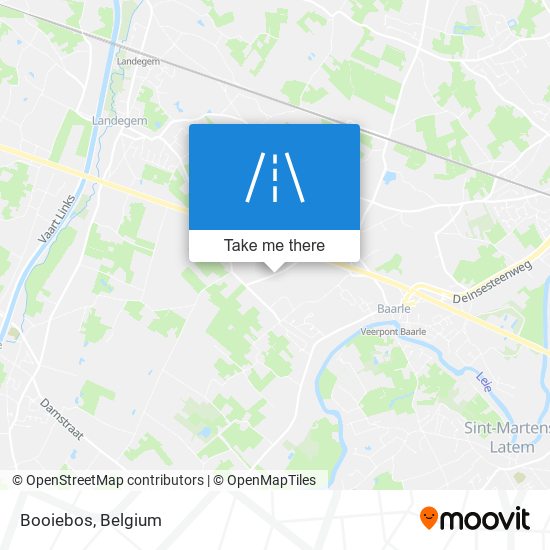 Booiebos map