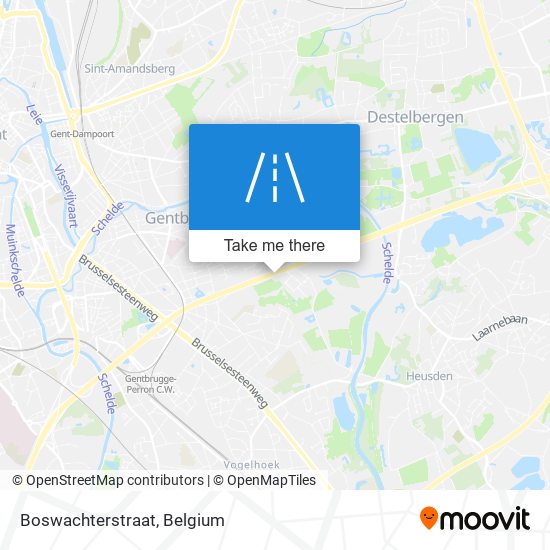 Boswachterstraat map