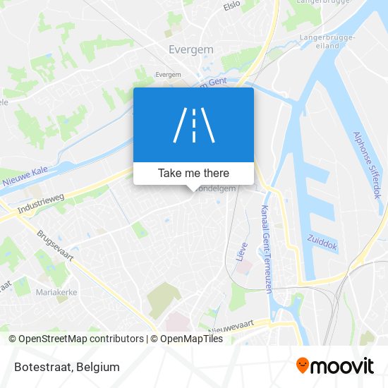 Botestraat map