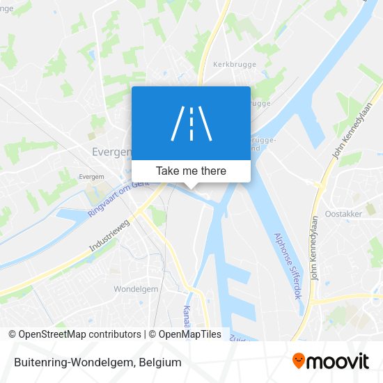 Buitenring-Wondelgem plan