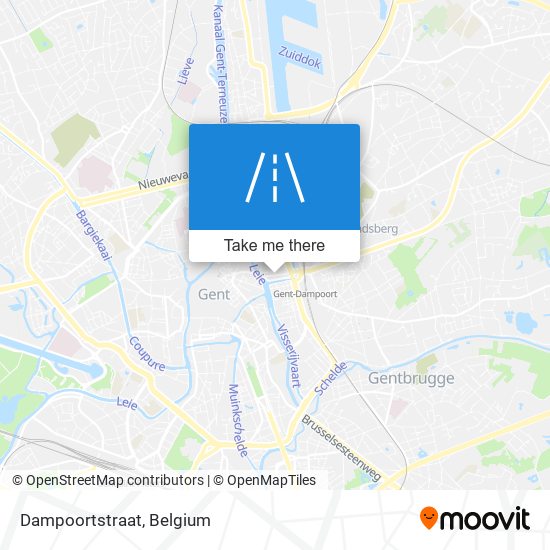 Dampoortstraat map
