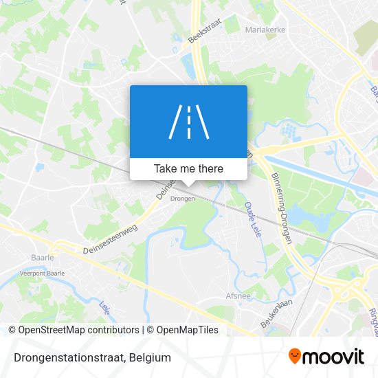 Drongenstationstraat plan