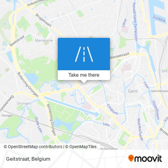 Geitstraat map