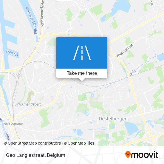 Geo Langiestraat map