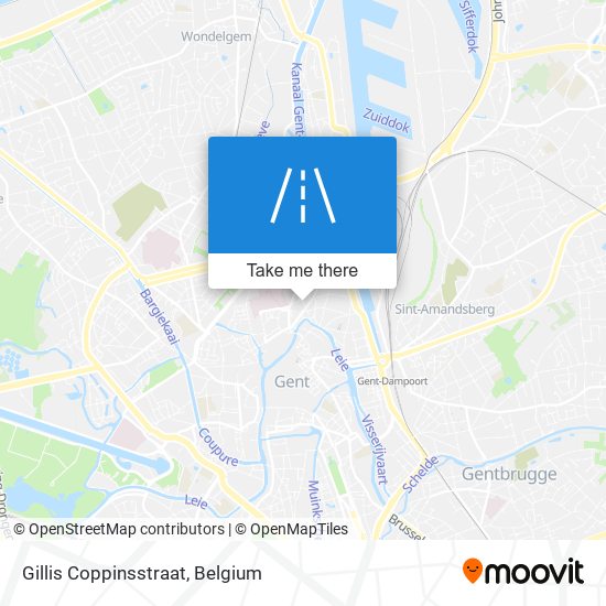 Gillis Coppinsstraat map