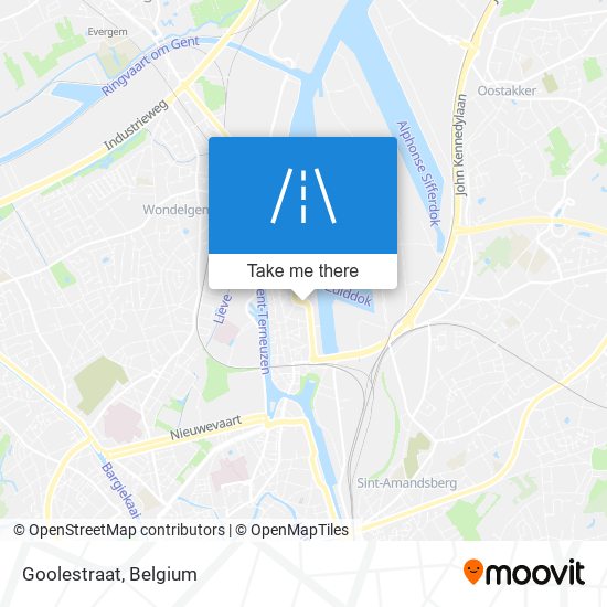 Goolestraat map