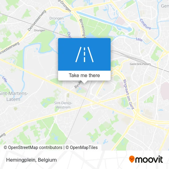 Hemingplein map