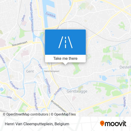 Henri Van Cleemputteplein map