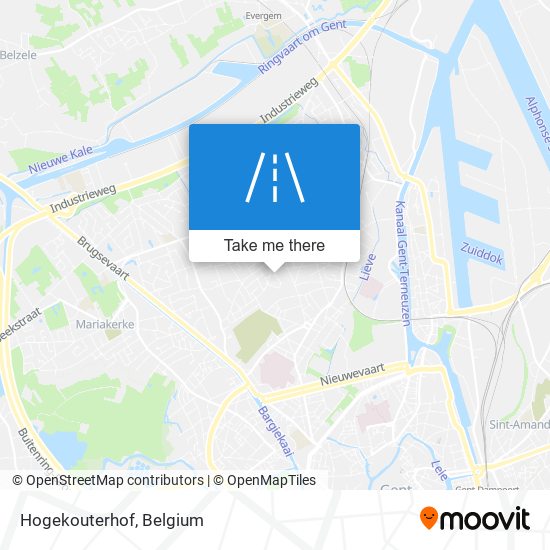 Hogekouterhof map