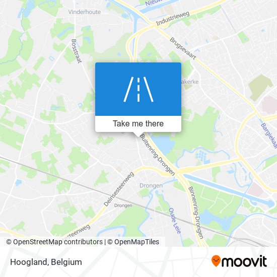 Hoogland map