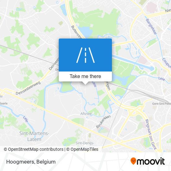 Hoogmeers map