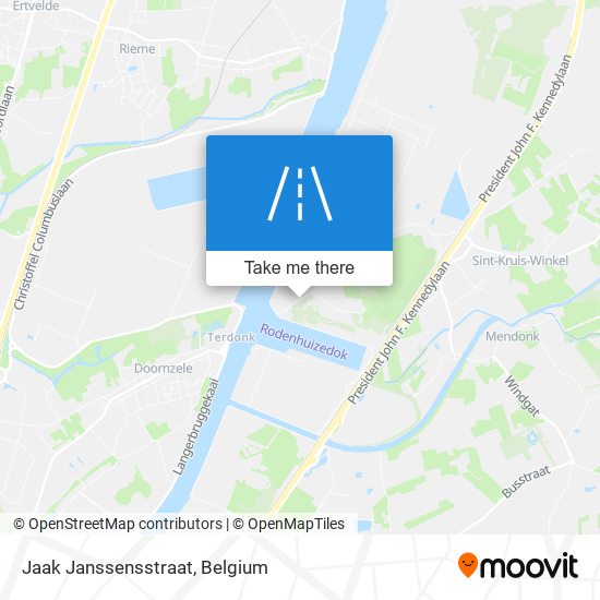 Jaak Janssensstraat map