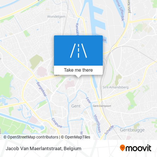 Jacob Van Maerlantstraat map