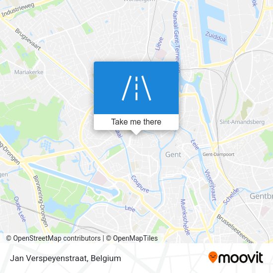 Jan Verspeyenstraat map