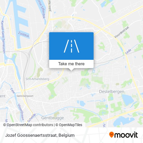 Jozef Goossenaertsstraat map