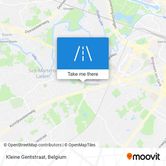 Kleine Gentstraat map