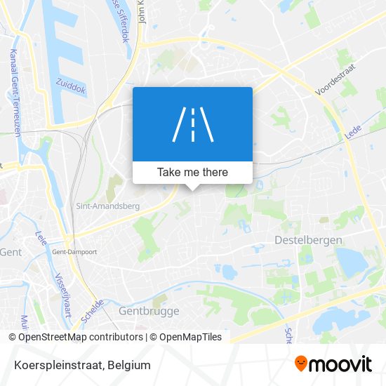 Koerspleinstraat map