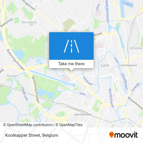 Koolkapper Street map