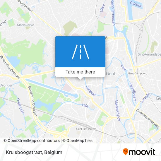 Kruisboogstraat map