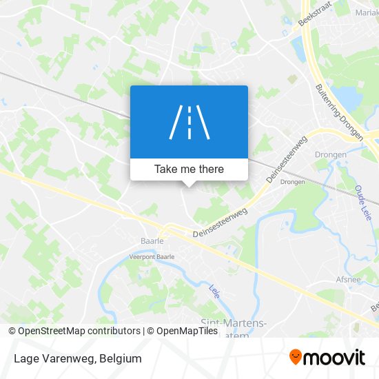 Lage Varenweg map