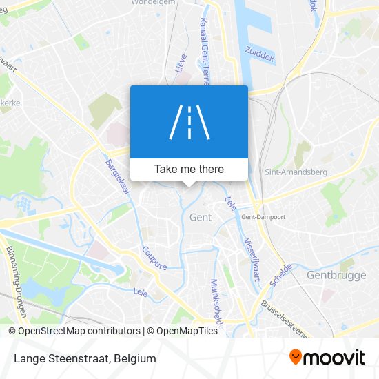 Lange Steenstraat map