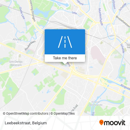 Leebeekstraat map