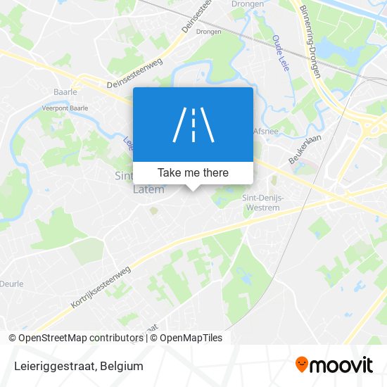 Leieriggestraat map