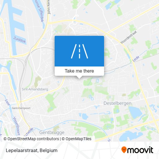 Lepelaarstraat map