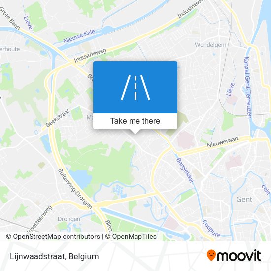 Lijnwaadstraat map