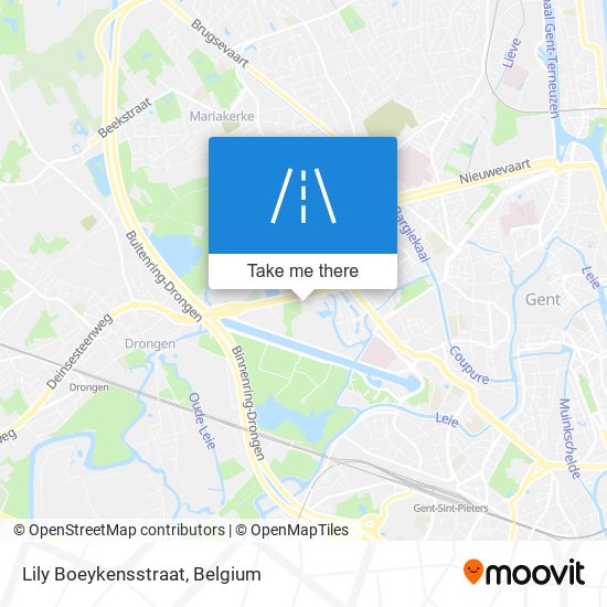 Lily Boeykensstraat map