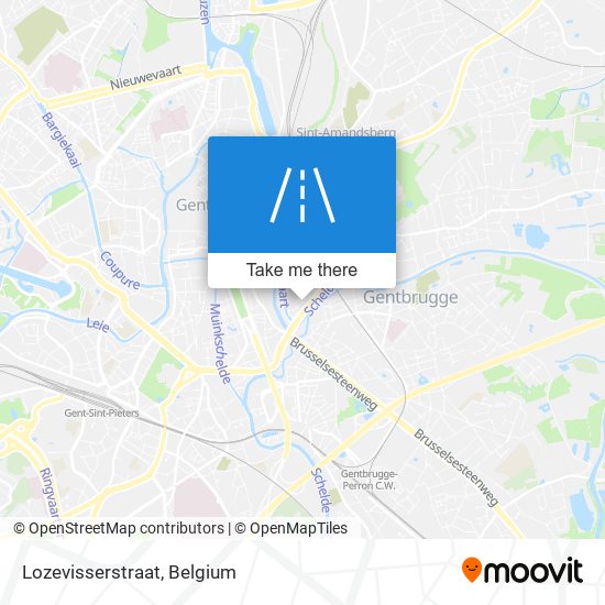 Lozevisserstraat map