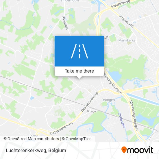Luchterenkerkweg map