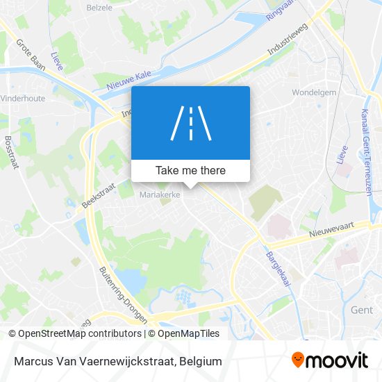 Marcus Van Vaernewijckstraat map