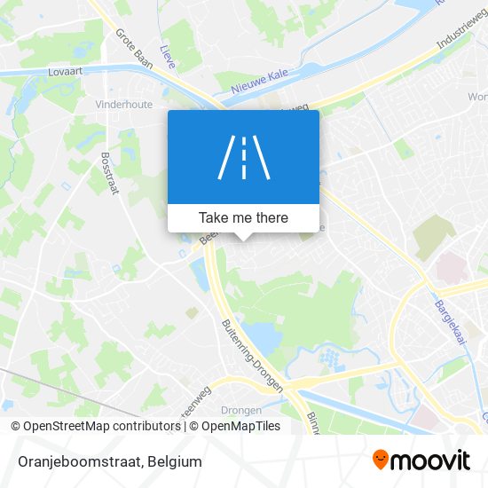 Oranjeboomstraat map