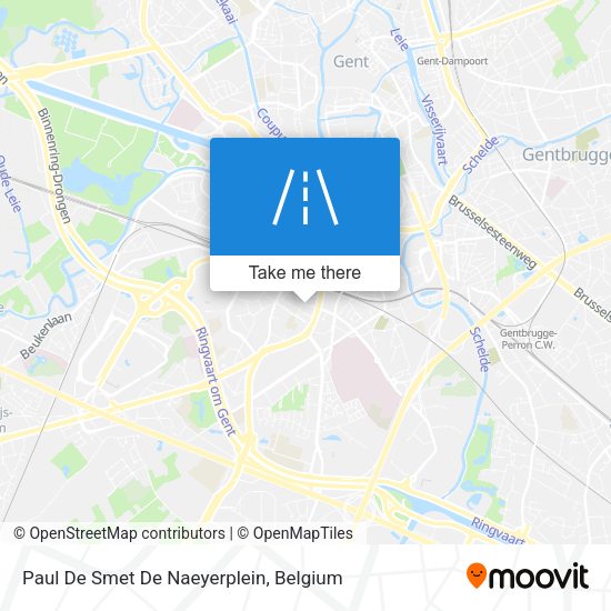 Paul De Smet De Naeyerplein plan