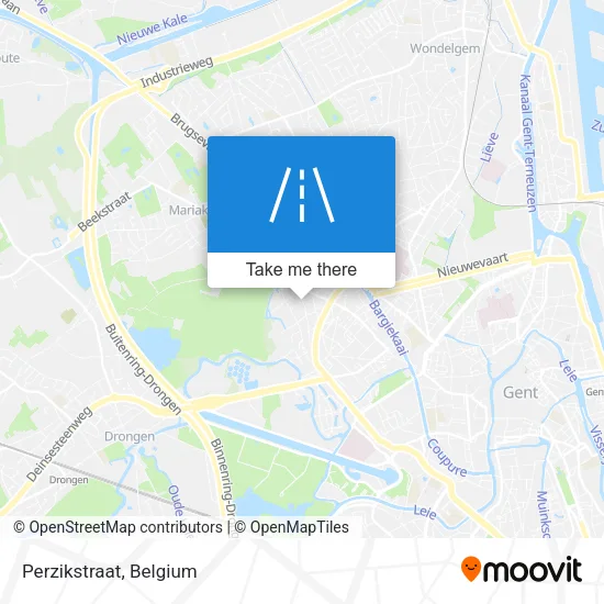 Perzikstraat map