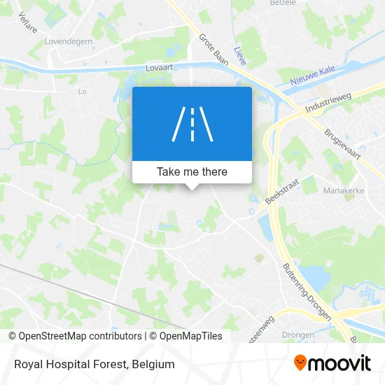 Royal Hospital Forest map