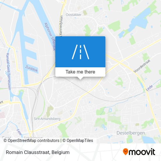 Romain Clausstraat plan
