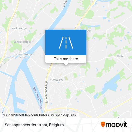 Schaapscheerderstraat map