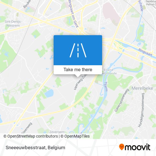 Sneeeuwbesstraat map