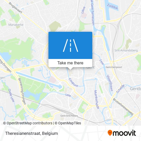 Theresianenstraat map