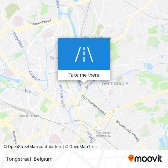 Tongstraat map