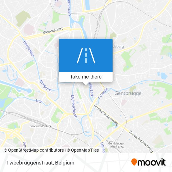 Tweebruggenstraat map