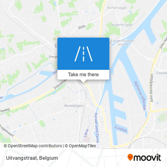 Uitvangstraat plan