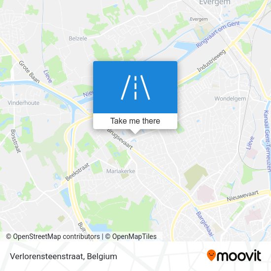 Verlorensteenstraat plan