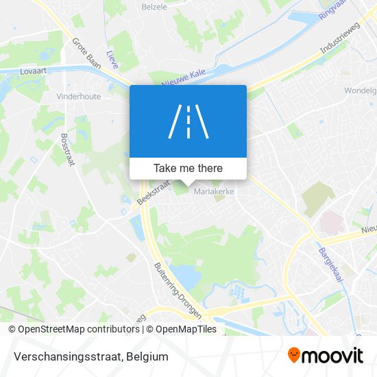 Verschansingsstraat map