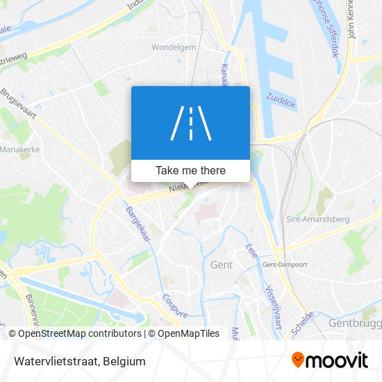 Watervlietstraat map