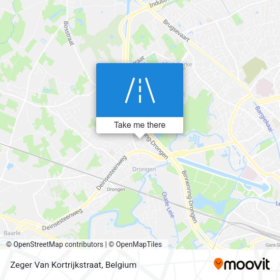 Zeger Van Kortrijkstraat map