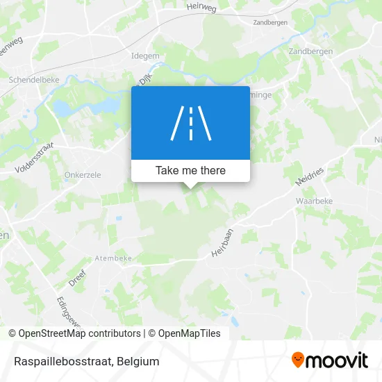 Raspaillebos Street map